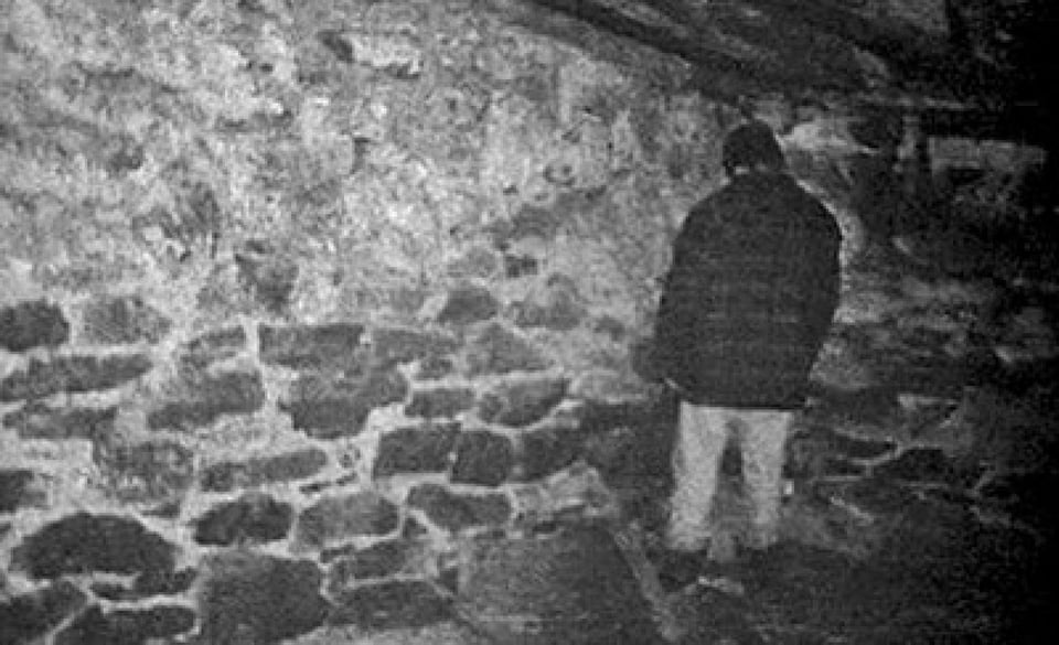 Still image from "The Blair Witch Project."