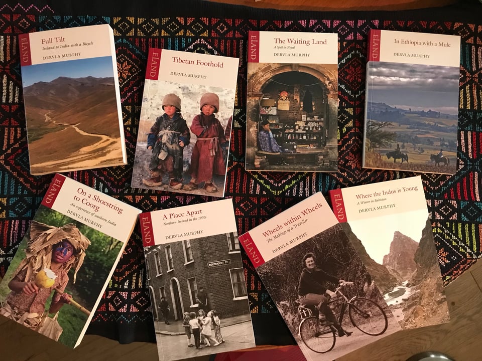 A selection of Dervla Murphy's books
