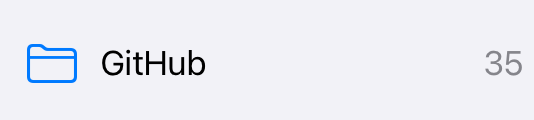 Screenshot of my GitHub mailbox indicating 35 issues requiring my attention.