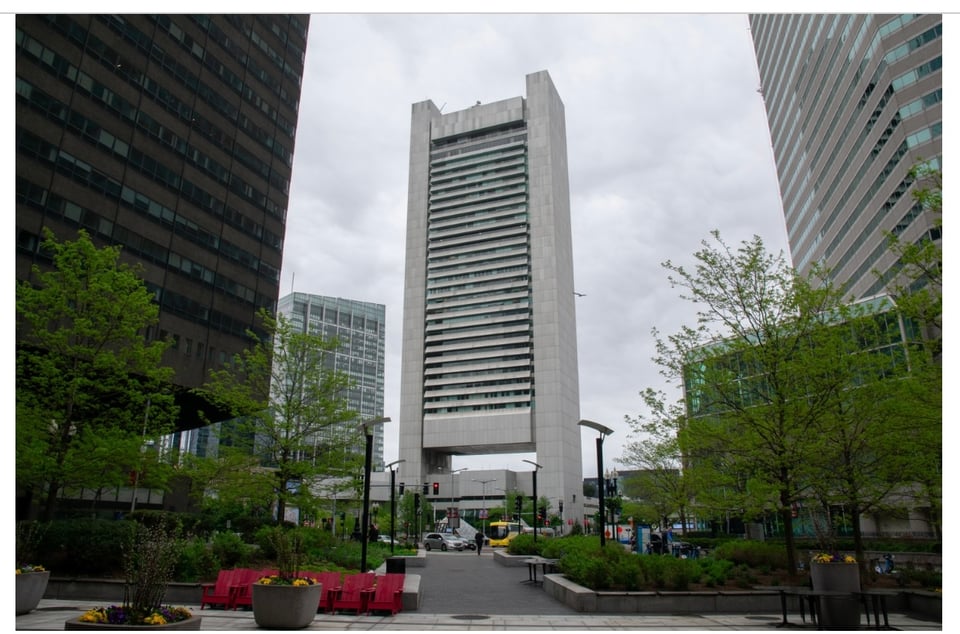 Harvard Management Company, located in the Federal Reserve building in Boston, manages Harvard's $56.9 billion endowment.