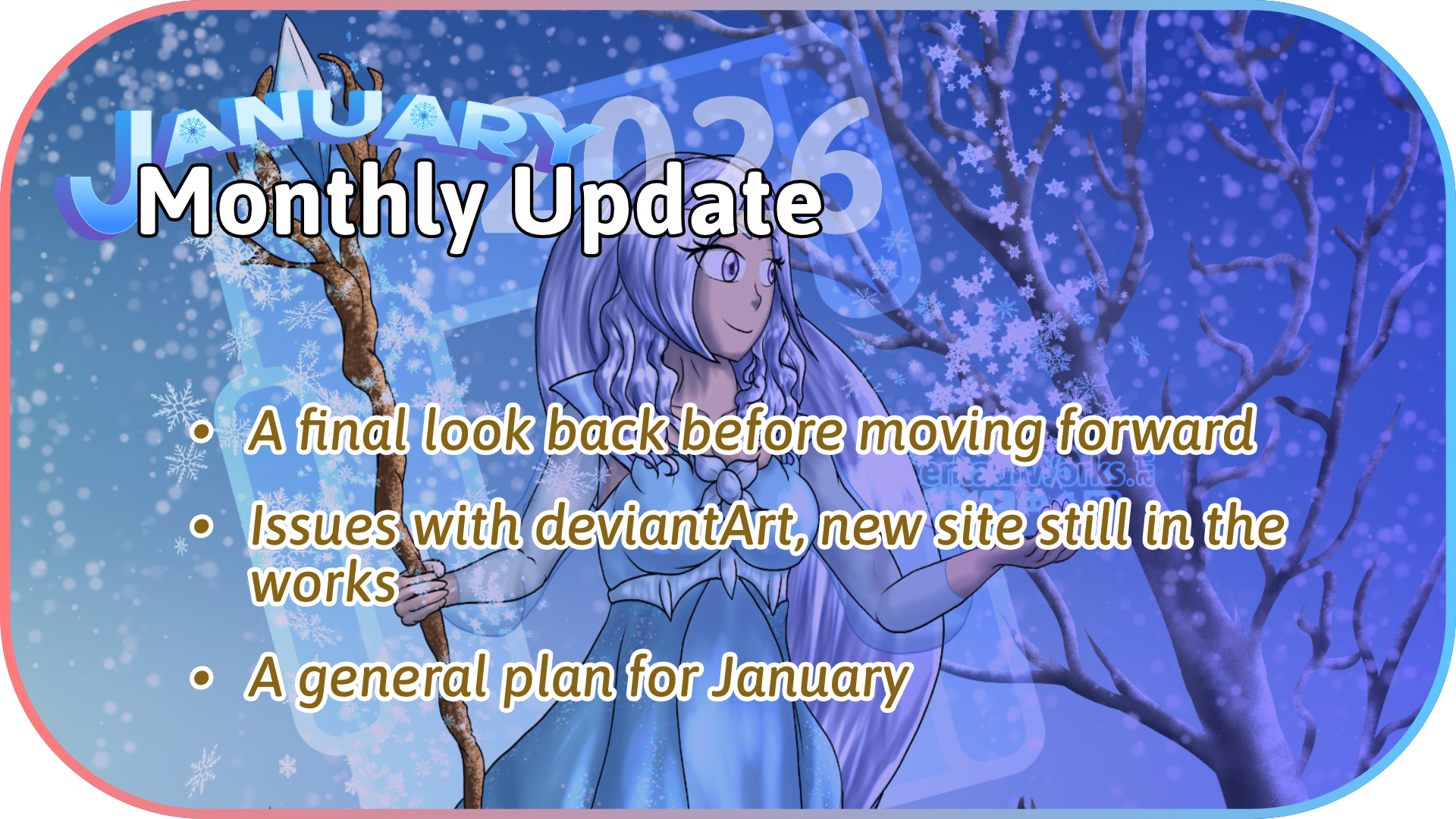 January (2026) Monthly Update + 2025 In Review