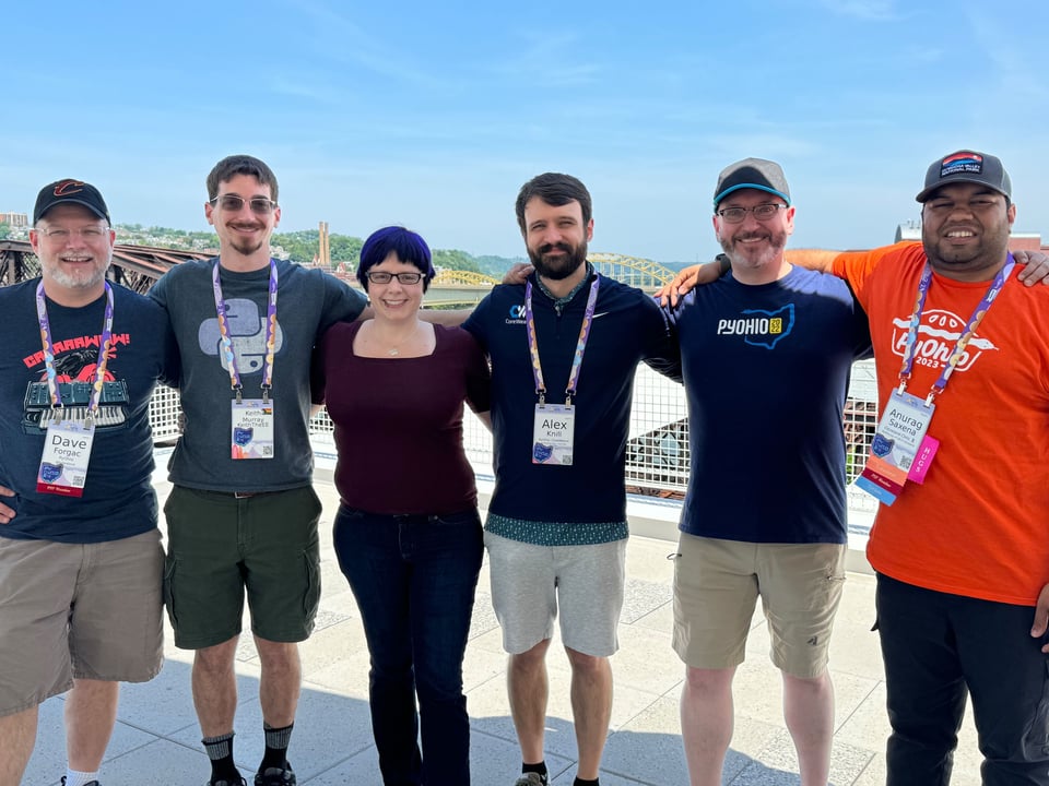 PyOhio Organizers group photo