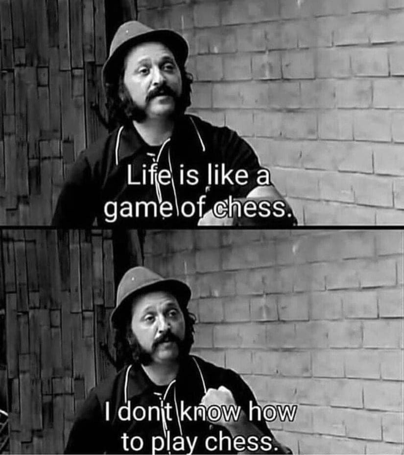 I don't know how to play chess