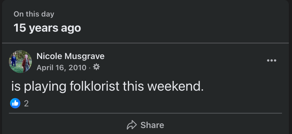 Not Proud and Near the Ground