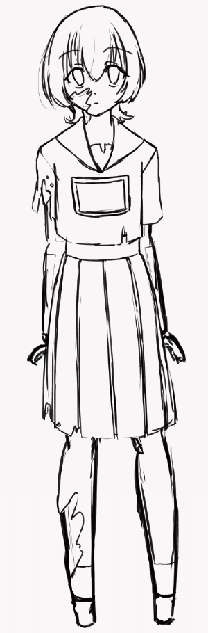A sketch of Merope's sprite