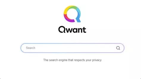 Qwant launch screen