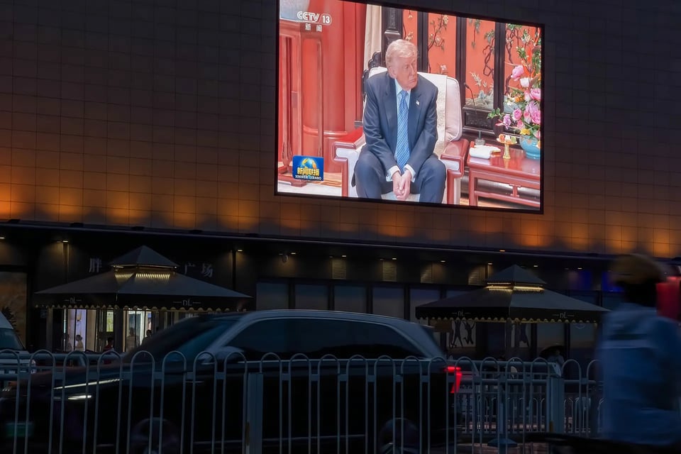 Trump in China