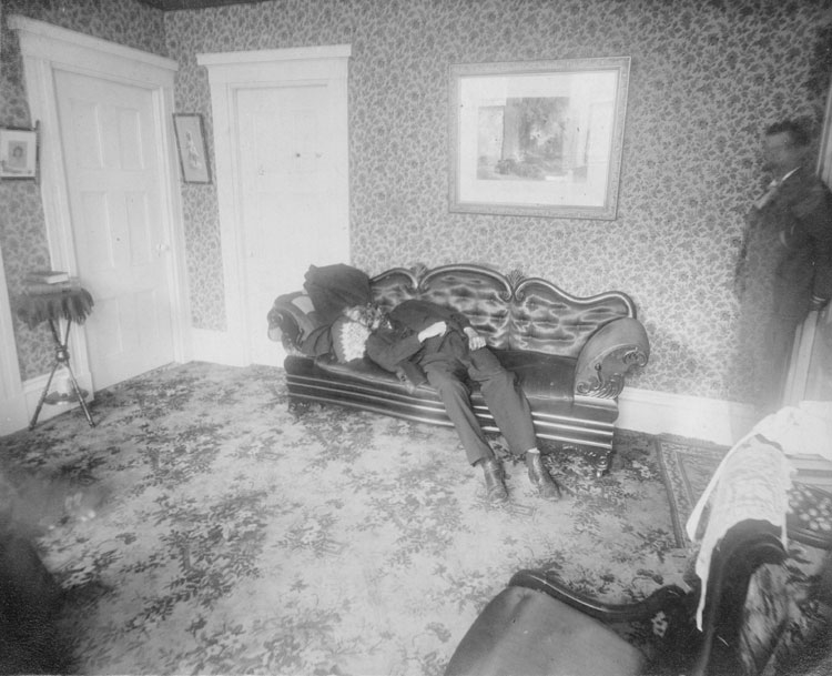 Lizzie Borden murders of Andrew and Abby Borden — archival photo