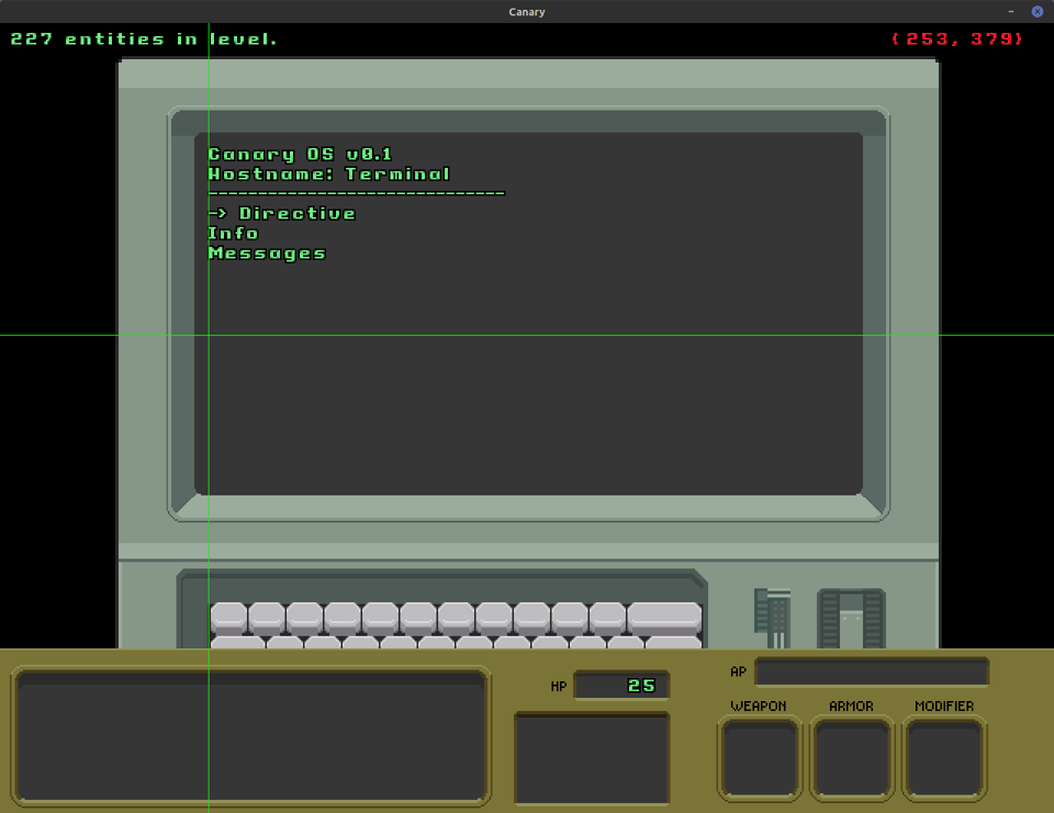 Reworked terminal background graphic