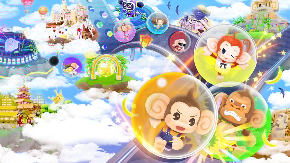 Cover art for Super Monkey Ball Banana Rumble