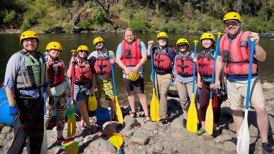 Day 2 rafters line up before putting in