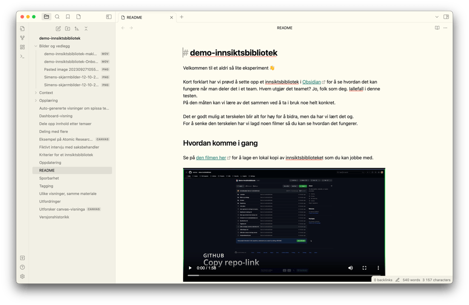26 - Innsiktsbibliotek som eksperiment