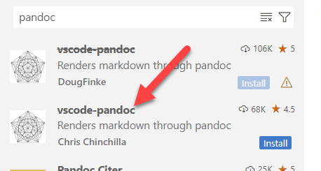 vscode-pandoc