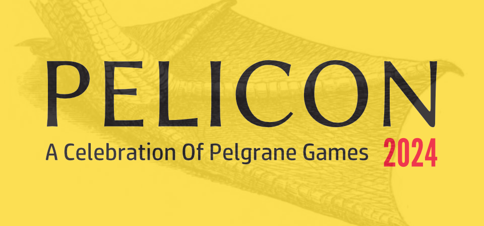 This is a symbol for the Pelicon 2024 tabletop roleplaying game conference