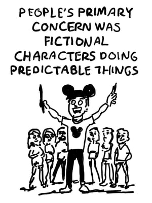 fictional characters doing predictable things