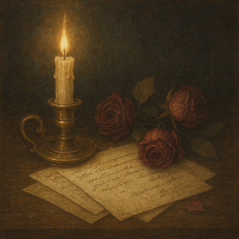 writing by candlelight, threshold crossings
