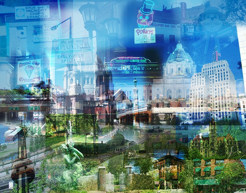 A Celebration of Saint Paul Digital Collage