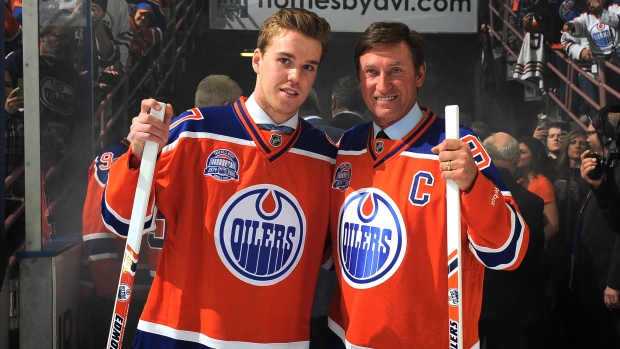 Wayne Gretzky & Connor McDavid