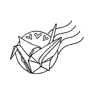 Paper Crane Feelings logo
