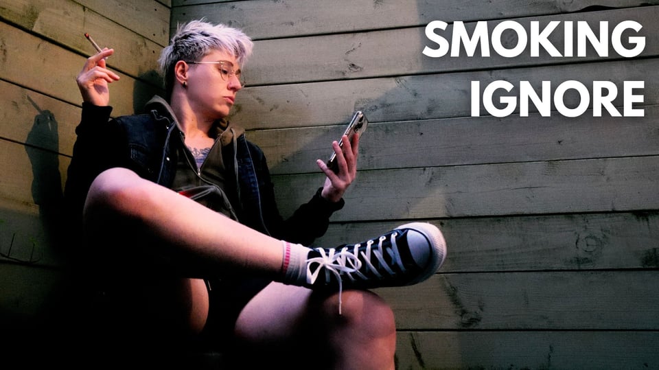 Cover image for “Smoking Ignore.”