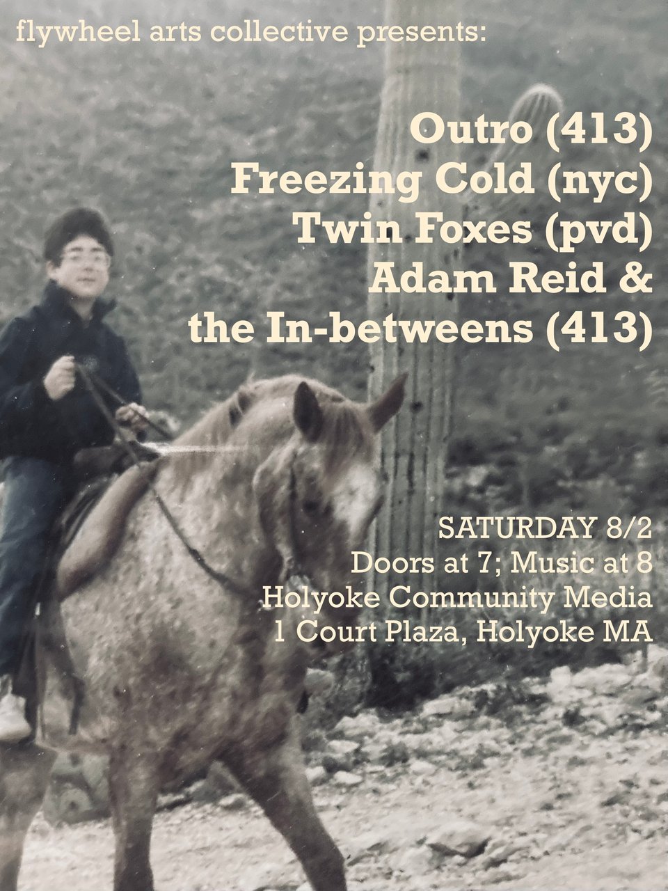 Outro in Holyoke next week! 