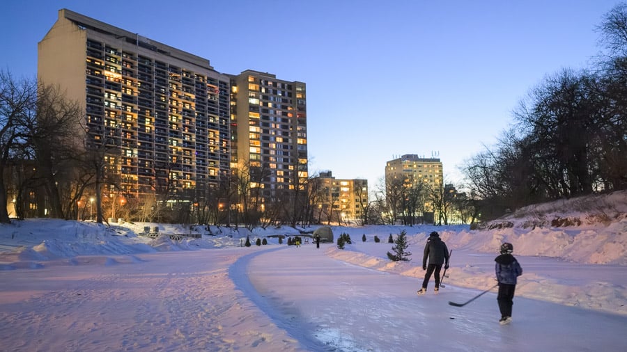 01 - Assiniboine night skaters