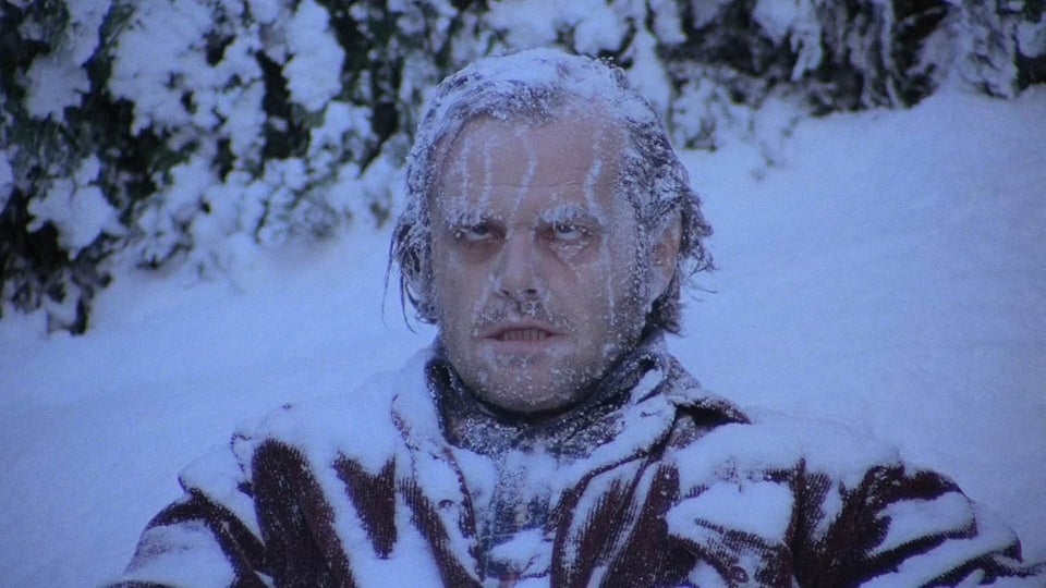 Still image from "The Shining."