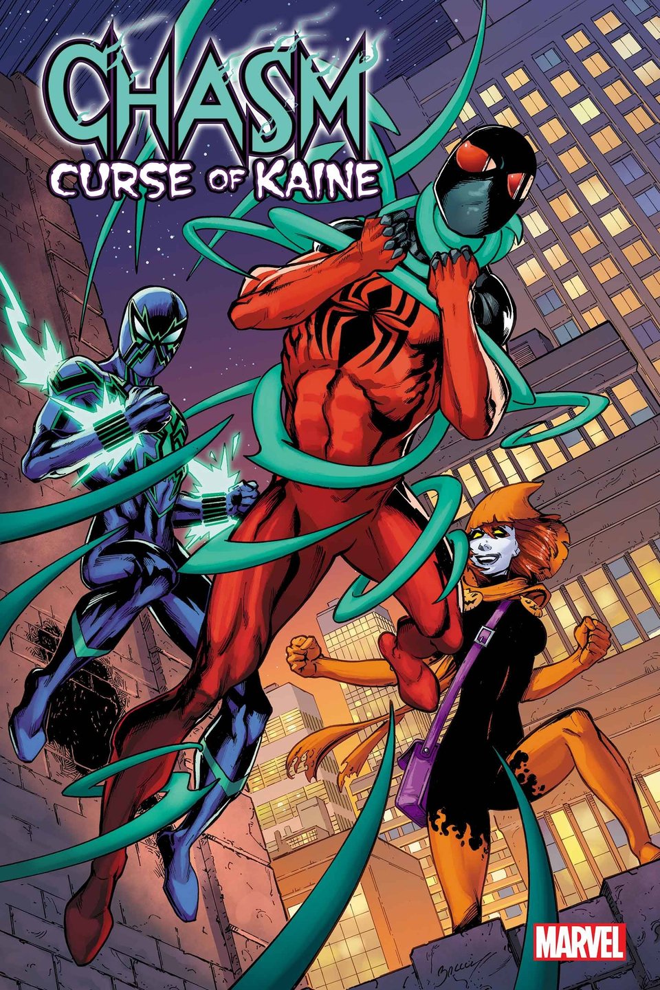 Chasm: Curse of Kaine #4 Cover Art by Mark Bagley & Rachelle Rosenberg