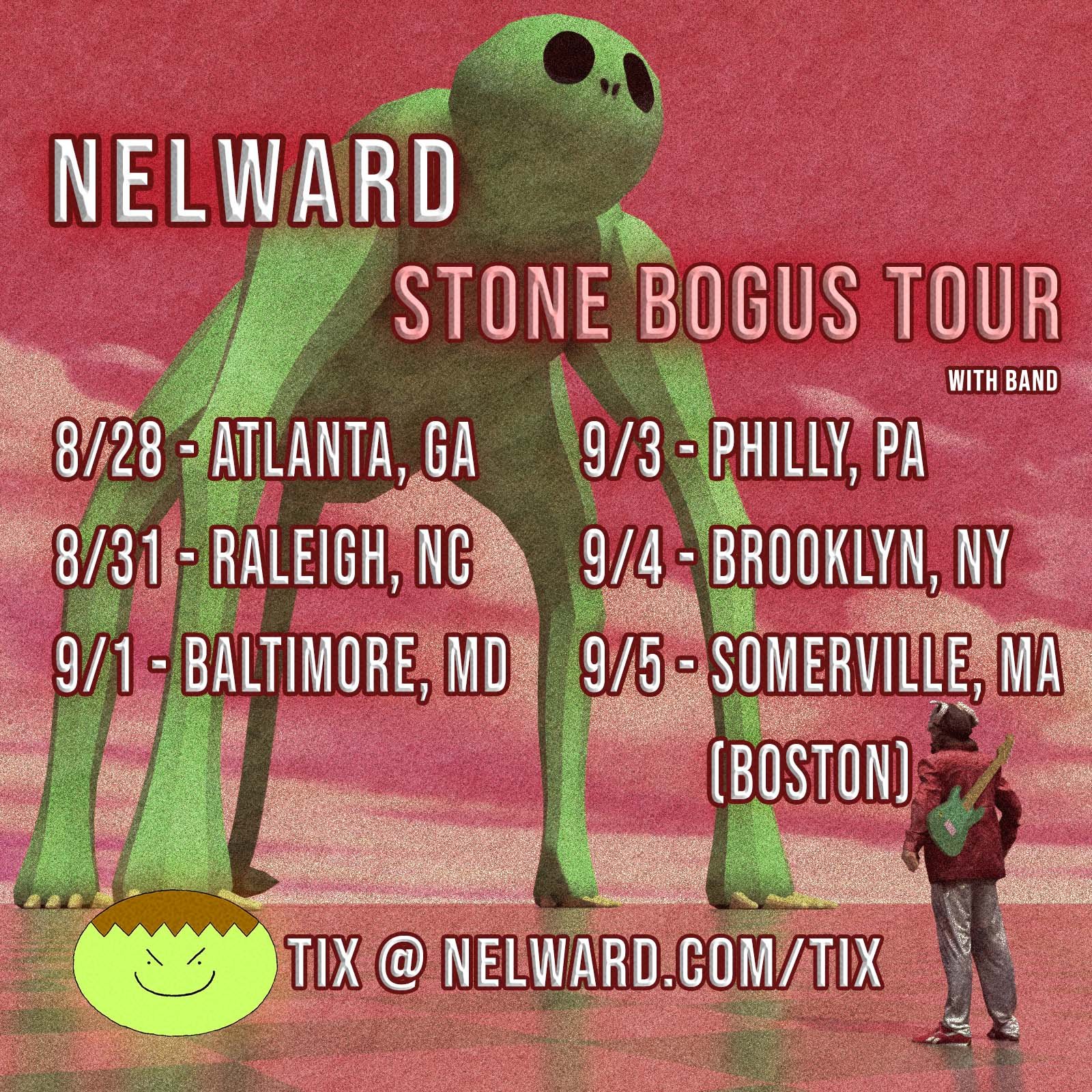 nelward tour starts 8/28
