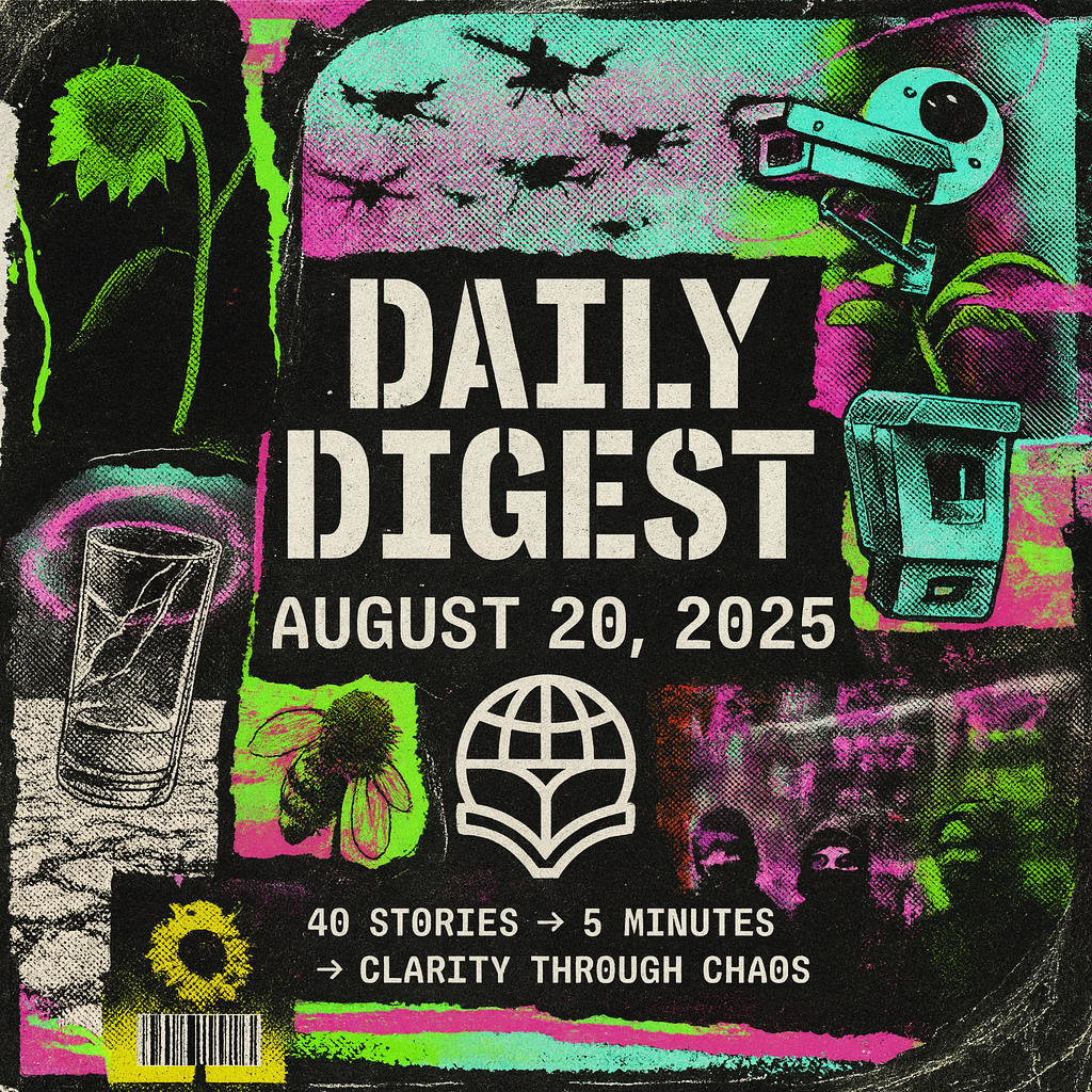 Water, Drones, and Markets Under Pressure