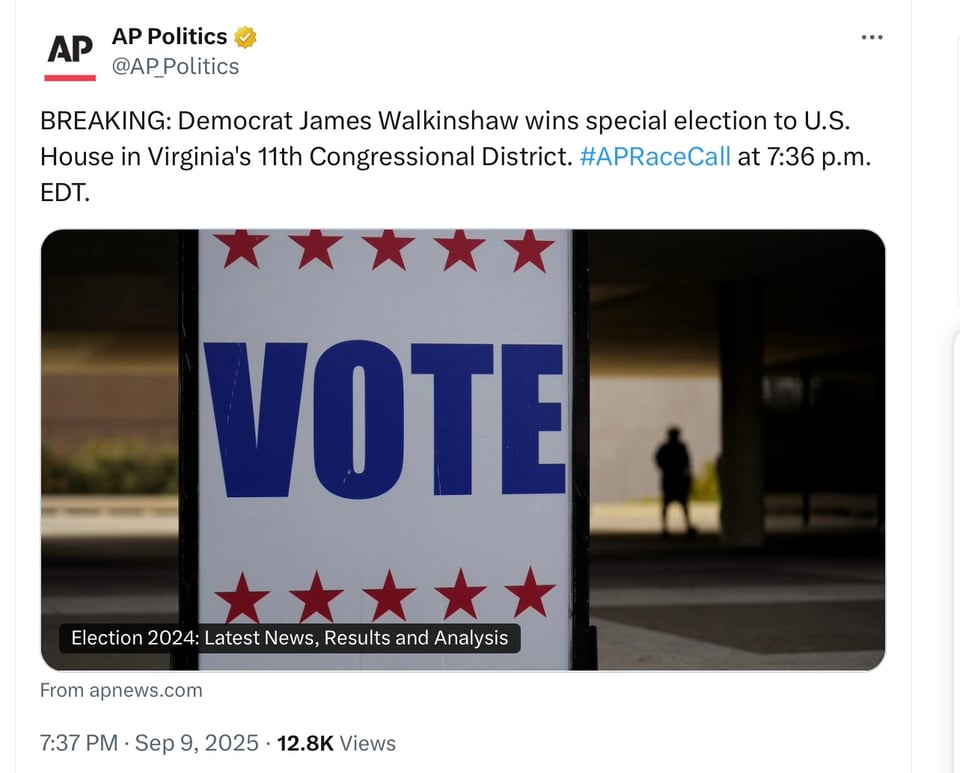 We win another special election- blue