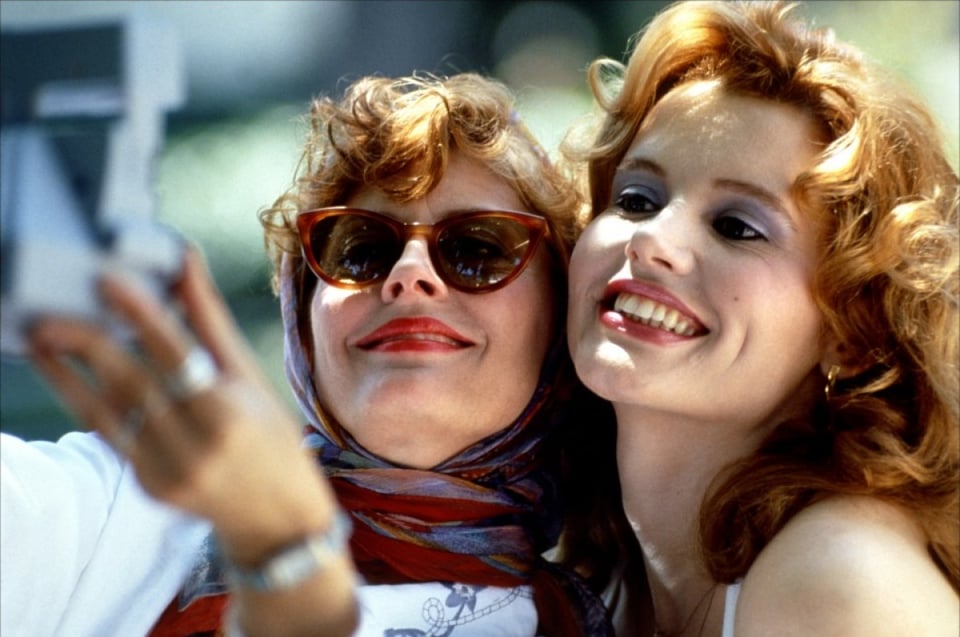 Still image from “Thelma & Louise.”