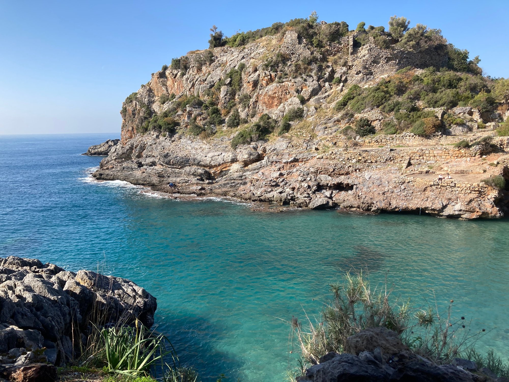 This is a real photo I took. It really looks like this. I repeat, I did not steal this from a Lonely Planet brochure.