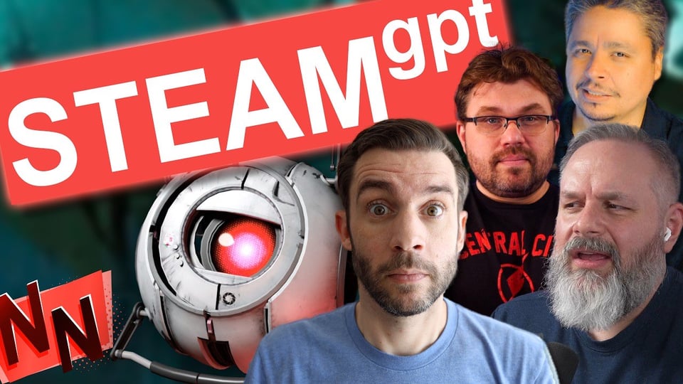Nerd Nest crew and SteamGPT