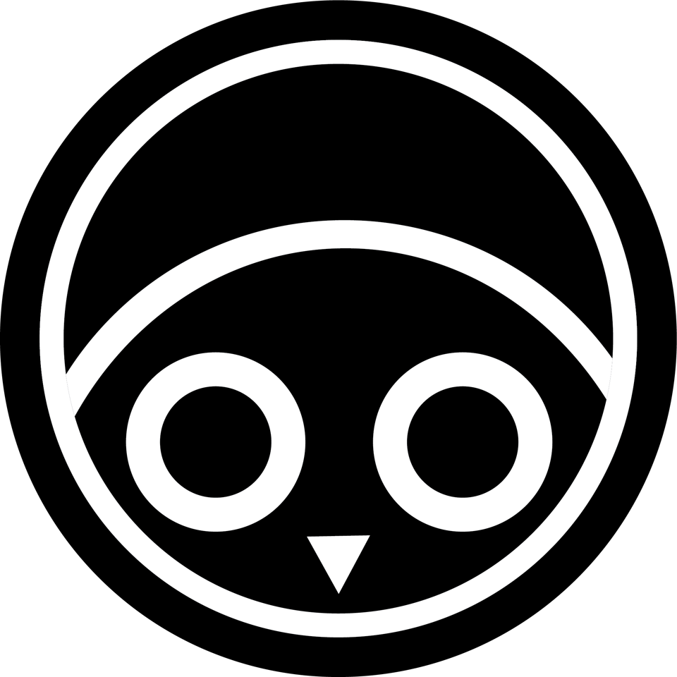 it's the two ruru logo. it looks kind of like an owl