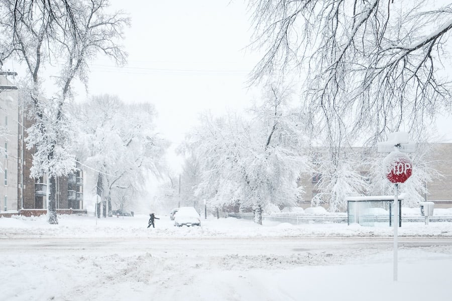 04 - Winter snowstorm