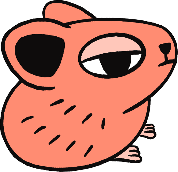 The pika.page logo, looking askance at you.