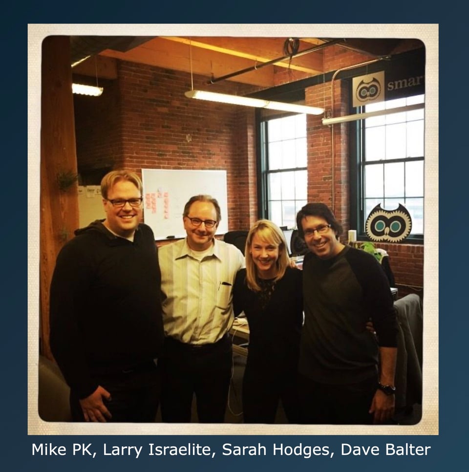 mike, larry, sarah, dave