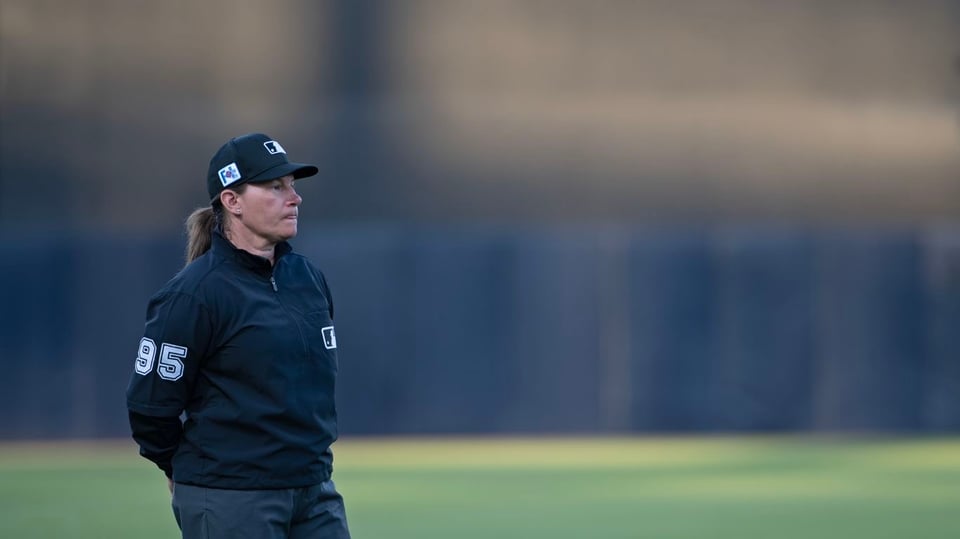 Jen Pawol, who will be the first female umpire in MLB