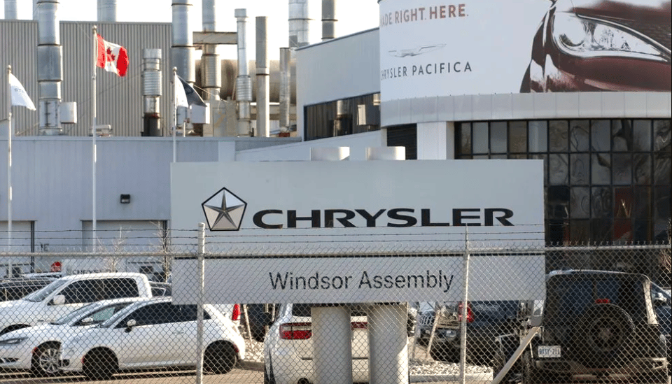 The Stellantis Chrysler assembly plant in Windsor is one of the cornerstones of the Canadian automaking industry that Donald Tr
