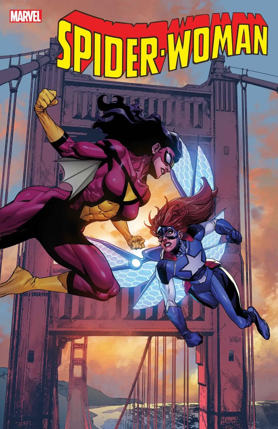 Spider-Woman #7 Cover Art by Leinil Francis Yu