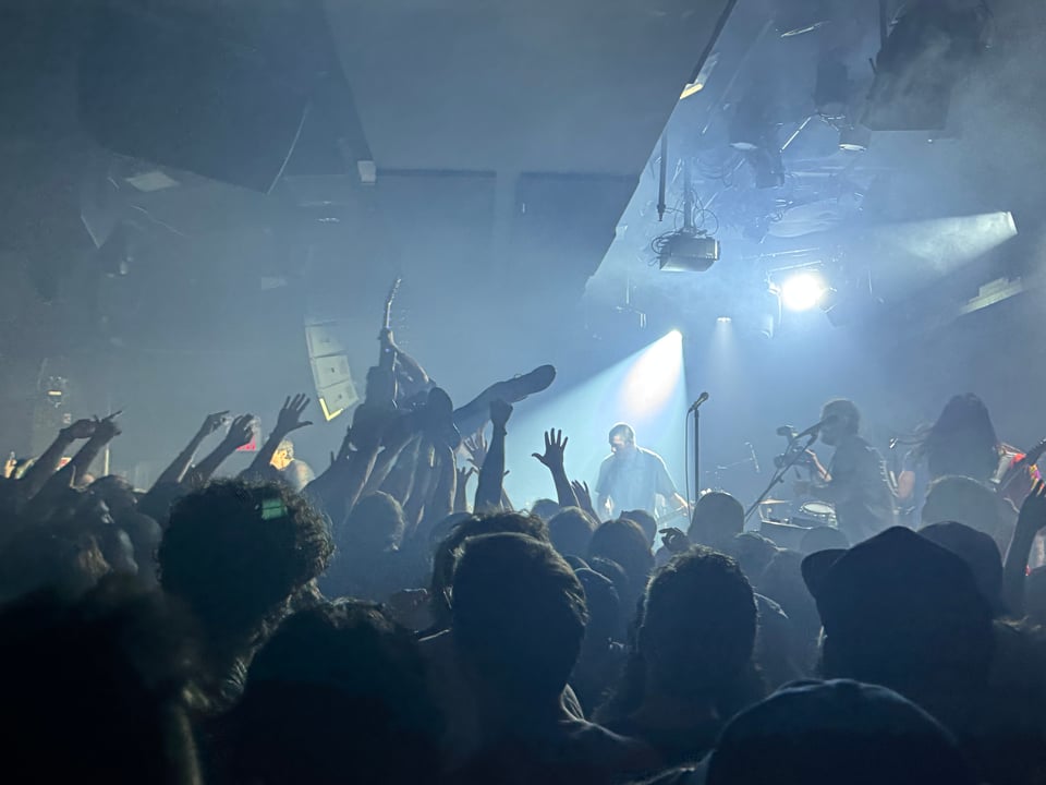 The Armed performs at Le Poisson Rouge.