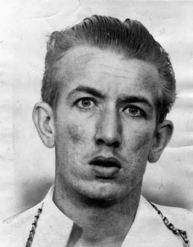 Black-and-white 1966 police booking photograph of Richard Speck