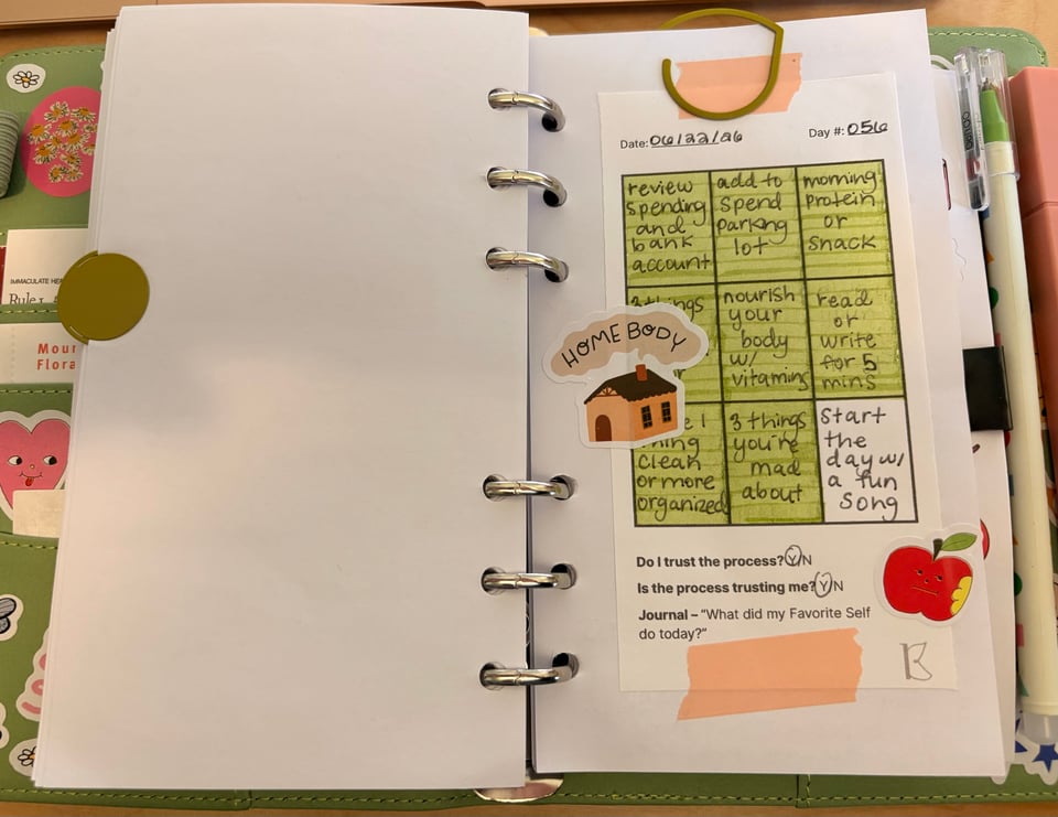 2 habits that are saving my sanity right now