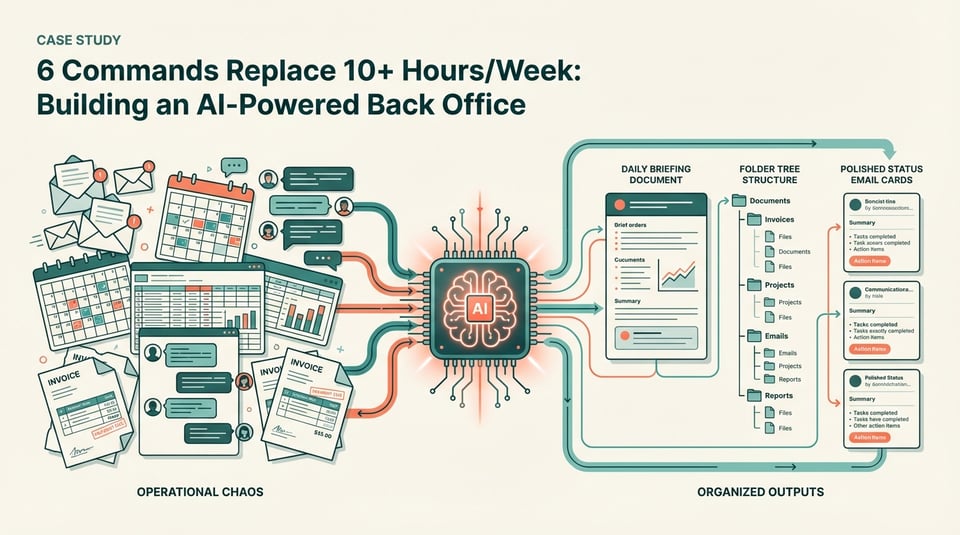 I Replaced My Back Office with 6 Commands