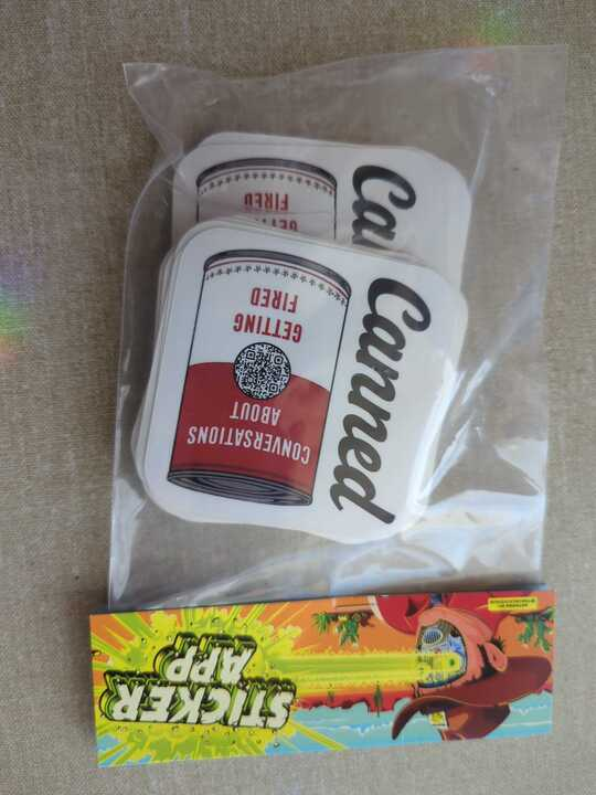 Stickers, New Episodes of Canned, and a Reading List