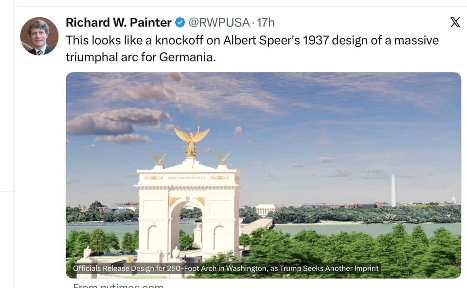 Trump’s arch must not happen.