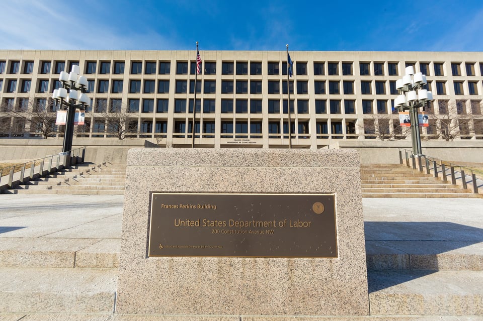 Washington, DC – Frances Perkins Building in March 2014