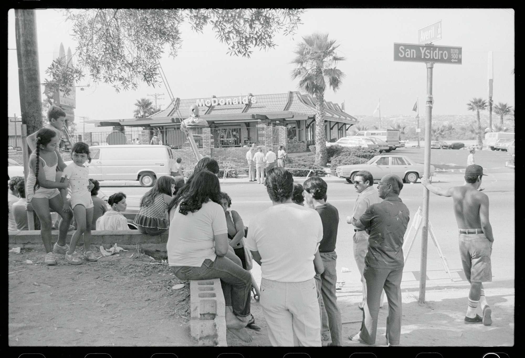 San Ysidro McDonald's massacre — archival photo