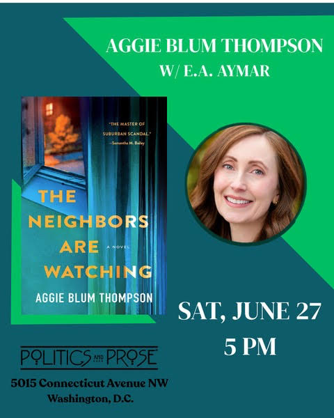 Aggie Blum Thomospn at Politics and Prose